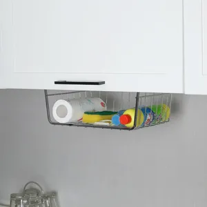 Filta Hardware Home Storage Holder Kitchen Cabinet Pantry Metal Wire Organizer Rack Holder thumbnail-3