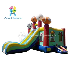 AX-IC-21004 Inflatable Castle With Slide for Kids thumbnail-1
