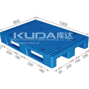 Warehouse Storage Solution 1208A WGCZ PLASTIC PALLET From China Manufacturer thumbnail-1