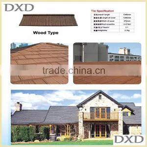 Stone Coated Chip Steel Roof Tile in Buiding Materials thumbnail-1