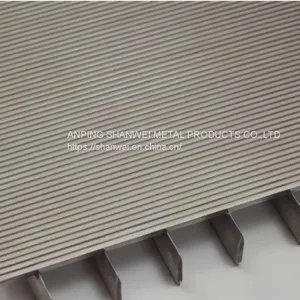 Stainless Steel Wedge Wire Welded Mine Screen Slot Sieve Plate thumbnail-1