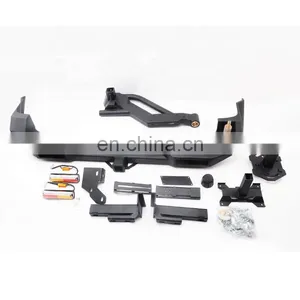 4x4 Car Steel Rear Bumper With Tire Rack for Suzuki Jimny Accessories Rear Bumper thumbnail-1