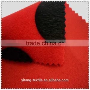 Black Dot Flocking Velvet Fabric thumbnail-2