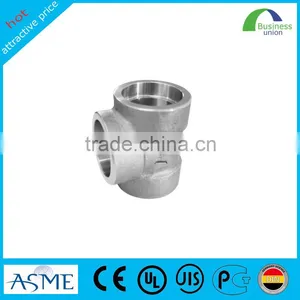 Galvanize 304 or 316 Stainless Steel Water Supply Tube Tee thumbnail-1