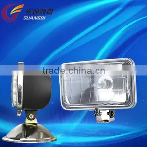 4" Square Xenon HID Lamps (Single Beam)12V/24V/35W thumbnail-1