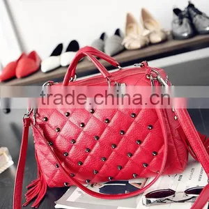 C88898A Europea Woman New Fashion Tote Bag New Arrival Woman Rivet Bags Wholesale Handbag thumbnail-3
