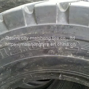 Industrial Crane Tyres 1200-24 Construction Machinery Port Facade Crane Tyres Grade 24 thumbnail-4