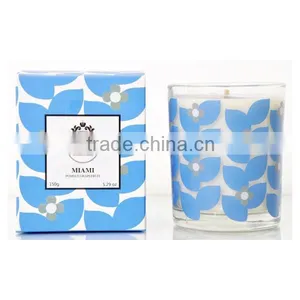 150g Luxury Natural Scented Soy Candle in Glass Jar SA-2485 thumbnail-1