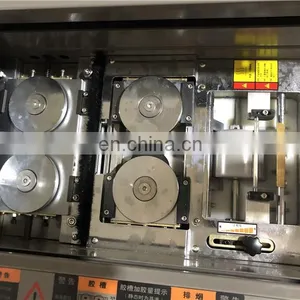 UK5 Semi Automatic Hot Thermal Glue Spine Book Binder, Hotmelt Eva Glue Notebook Binding Machine thumbnail-4