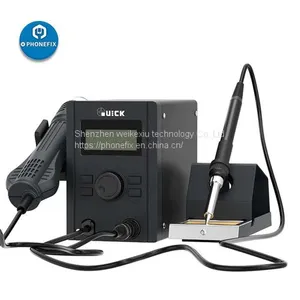 QUICK 715 2 IN 1 Heat Air Gun Rework and Soldering Station With QUICK 936A Soldering Iron thumbnail-1