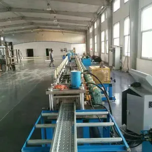 Construction Material Scaffold Board Roll Forming Machine Walk Board Roll Former Manufacture Line thumbnail-3