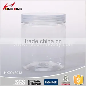 Hot Selling PET Plastic Bottle/tins Transparent Plastic Pot/food Cans thumbnail-1