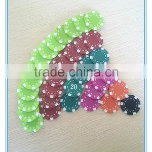 PS Poker Chips in Different Values and Colors thumbnail-1