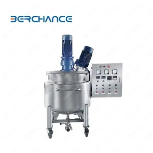 BERCHANCE Stainless Steel Reactor Vessel Chemical Reaction Tank With Agitator 100L–50000L thumbnail-4