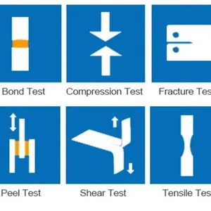 Computer Controlled Electronic Universal Tensile Testing Machine With Aluminum Foil Copper Foil Tensile Fixture thumbnail-1