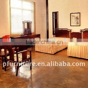 5 Stars Chinese Style Hotel Standard Bedroom Furniture PFG032 thumbnail-1
