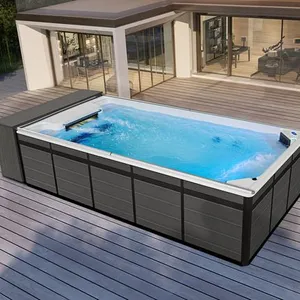 Indoor and Outdoor Mini Acrylic Ground Spa Swimming Pool thumbnail-1