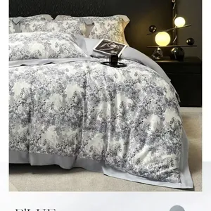 Boho Chic 100% Washed Cotton Bedding Set With Zipper Closure thumbnail-2
