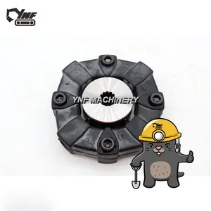LR001D2140 Excavator Engine Hydraulic Pump Coupling Shock Absorber Rubber thumbnail-1