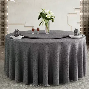 HOMTE Polyester 30% Cotton 70% Tablecloth Wholesales for HoReCa Small MOQ thumbnail-4
