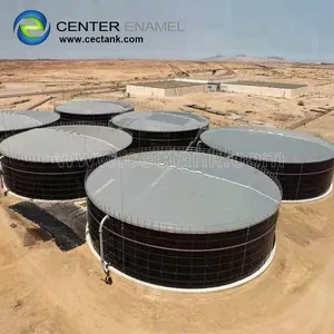 Leak-Proof Glass Lined Bolted Steel Tanks Anaerobic Digester Biogas Digester Plant thumbnail-2