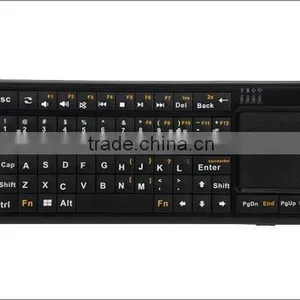 Palm-sized Mini Bluetooth Keyboard With Touchpad/flashlight/Backlit Keys for Ipad/iphone/laptop thumbnail-1