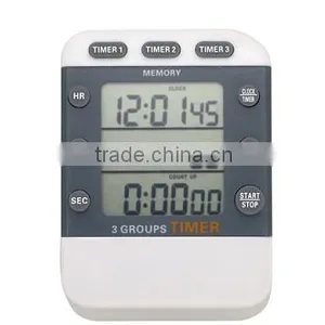 3 Channel Digital Timer 12/24 Hour Clock thumbnail-1