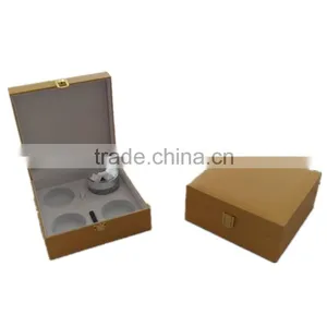 Specail Paper Covered Wooden Bath Salt Gift Packing Box thumbnail-1