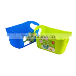 Plastic Carry Basket Multipurpose Storage Box Food Storage Box thumbnail-1