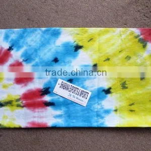 Tie-Dye Fouta Hand Woven Peshtemal Turkish Towel thumbnail-3