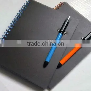 Pen Attachment pp Cover Spiral Notebook thumbnail-1