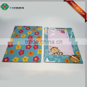 Custom Design Printed Paper Clipboard Folder thumbnail-1