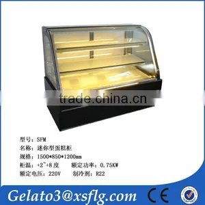 Slide Glass Door Display Cabinet for Cake thumbnail-1