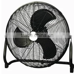 12 Inch Metal Material and Electri Power Source Strong Air Floor Fan thumbnail-2
