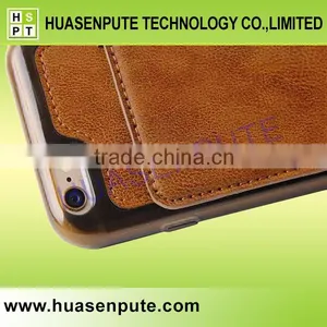 Phone Back Cover Leather Wallet Case For IPhone 6 With Card Slot thumbnail-4