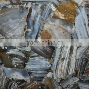 Brazilian Wooden Yellow Brown Agate thumbnail-3