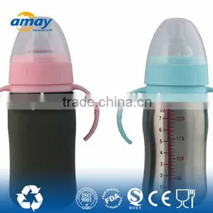 260ml BPA Free Baby Feeding Bottle thumbnail-4