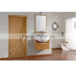 Plastic Access Door WPC Door Wood Plastic Composite Door Waterproof & Moisture Proof, Bathroom Door / Kitchen Door / Room Door thumbnail-1
