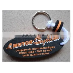 EVA Logo Keychains 8x3cm With One Side Printing thumbnail-1
