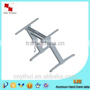 Height Adjustable Table Adjustable Rolling Table Adjustable Height Coffee Table thumbnail-1
