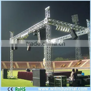 4 Pillar 40 by 30ft Stage Aluminum Deco Truss thumbnail-1