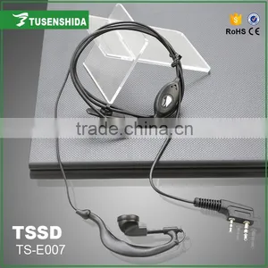 Walkie Talkie Vox Headphones 3.5mm 2Pin K-Type Transceiver Headset TS-E007 thumbnail-2