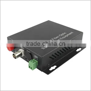 1 Channel Video Series Digital Fiber Optic Transimission Equipment Optical Transmitter & Receiver thumbnail-1