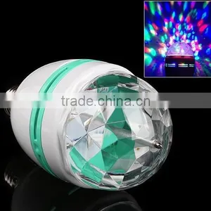CE Approved Festival Party Mini Laser Magic Colorful Rotating Led Bulb Lamp RGB Led Color Changing Led Light Quality Choice thumbnail-4