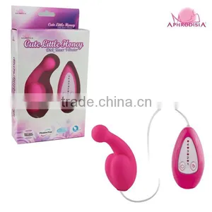 Sex Product 4 Speed Vibration Rose Silicon Penis Vibrator for Women thumbnail-1