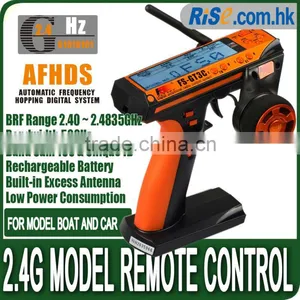2.4G Remote Controller Transmitter Receiver Battery RC Car Boat FS-GT3C FLY SKY thumbnail-1
