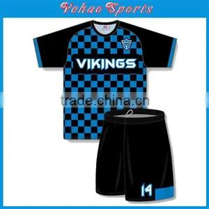 Dry Fit Custom Jersey Soccer Wear Manafactturer Wholesale Soccer Uniforms thumbnail-1