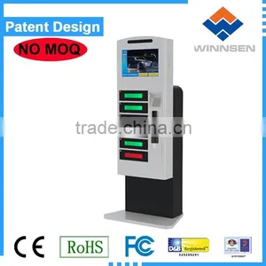 Wifi Remote Control 6 Digital Lockers Charging Station for Restaurant APC-06B thumbnail-2