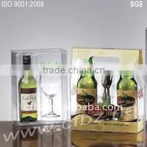 Clear Plastic Wine Packaging Box thumbnail-1