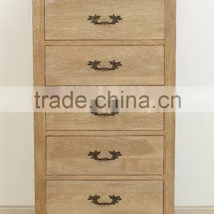 Wooden Material Chest of Drawer Design /5 Drawer Chest(DT-1044-OAK) thumbnail-2